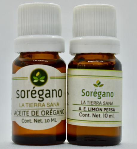 Sorégano Kit Desinfectante Orégano Y Limón Persa