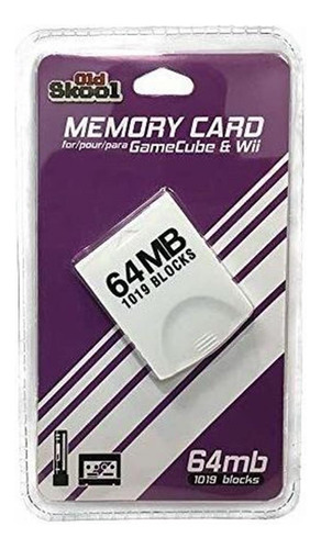 Old Skool Gamecube And Wii Compatible 64mb Memory Card With 