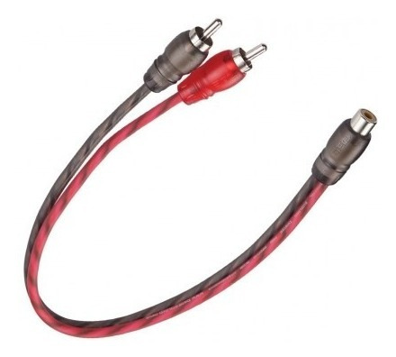Cable Rca Tipo Y Audio 2 Machos 1 Hembra Ds18