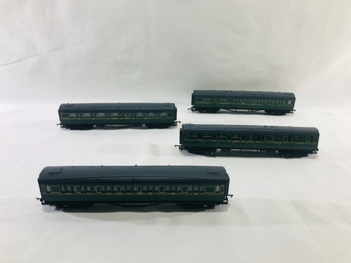 Imagen 6 de 10 de Nico Set D 4 Coches Hornby Ingleses C/interiores H0 (fph 36)