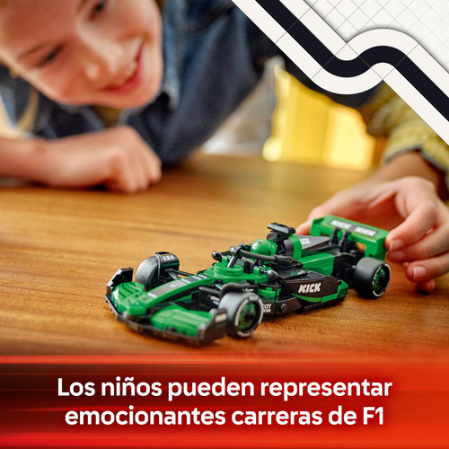 Lego Formula F1 Team Kick Sauber C44 77247 Vehiculo + Piloto 259 Auto De Carreras