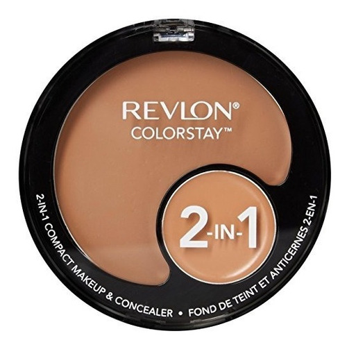 Revlon Colorstay 2-en-1 Maquillaje Compacto - Corrector, Tru