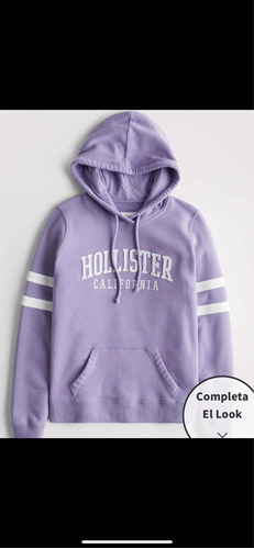 Sudadera Hollister Para Mujer Talla M, Cerrada