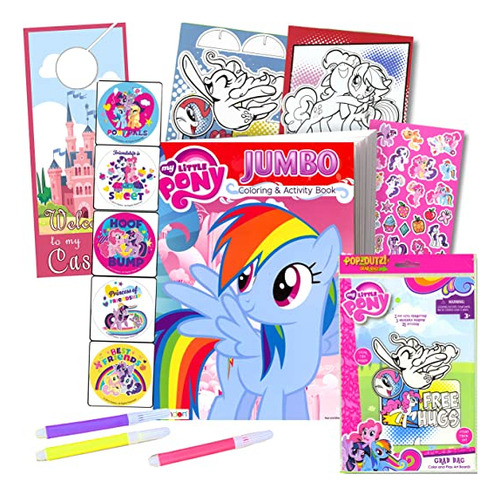My Little Pony - Libro Para Colorear Con Set De Take-n-play.