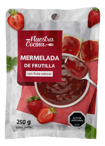 Mermelada Nuestra Cocina Frutilla 250 G