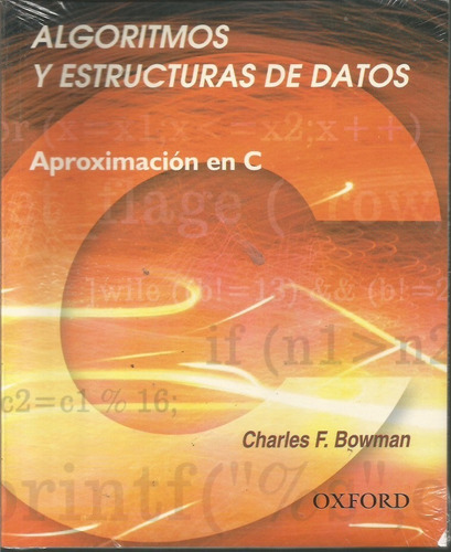 Imagen 1 de 2 de Algoritmos Y Estructuras De Datos Charles F. Bowman