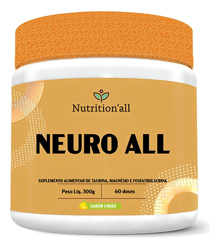 Neuro All (300 g) - Sabor nutricional a limón