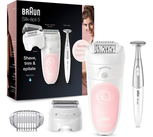 Braun Silk-épil 5 Depiladora Mujer 3 En 1 Con Micro-grip