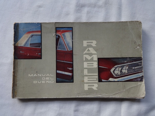 Manual Guantera Rambler Classic Boca Pescado Catalogo Dueño 