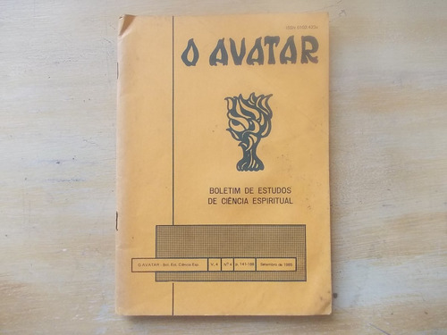 Livro O Avatar - Boletim De Estudos De Ciência Espiritual