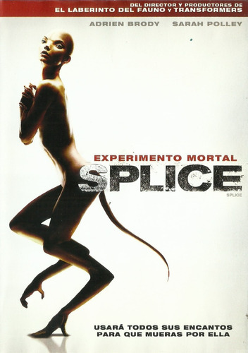 Splice Experimento Mortal | Dvd Adrien Brody Película Nueva