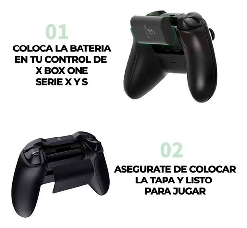 Batería Compatible Con Control Xbox One S Y X Recargable