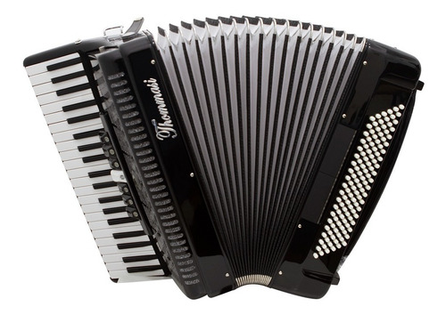 Acordeon De 120 Baixos Thommasi Ta-12009 Preto