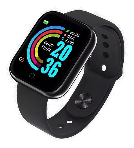 Smartwatch Relógio Inteligente Bluetooth Preto Y68 - D20