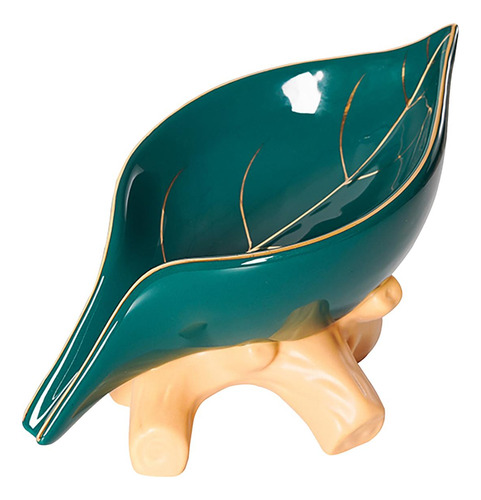Jabonera De Cerámica Para Encimera Con Soporte Para Verde