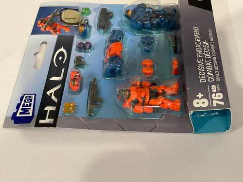 Halo Mega Construx Duelo Combate Decisivo 76pz Modelo Hkt16 (Usado)