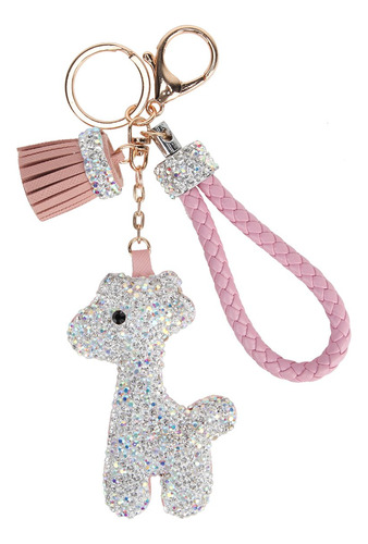 Fawziya Keychain Cute Giraffe Bling Rhines B07jjs4ynn_060424