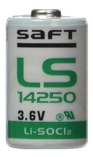 2 Piezas De Batería Principal De Litio 1/2  3.6v