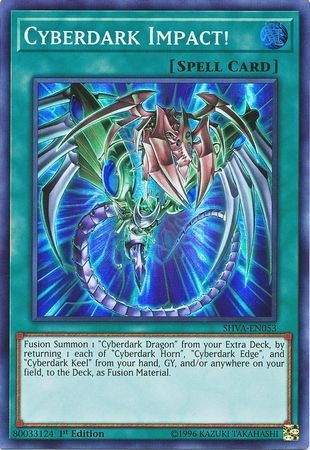 Impacto Ciberoscuro Super Raro Yugioh