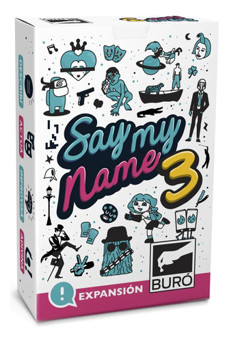 Say My Name 3 Expansión - Juego De Cartas Buró