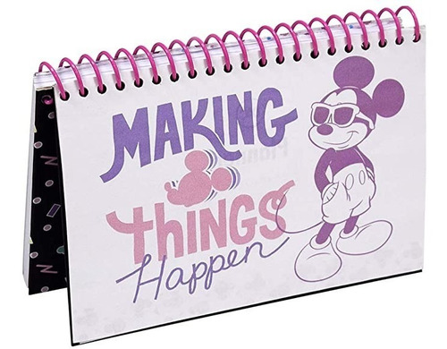 Imagem 2 de 4 de Agenda Planner Permanente Mickey Mouse 20x14 Dac