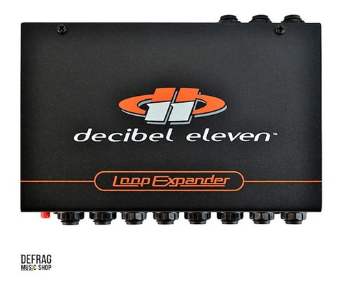 Decibel Eleven Loop Expander Switcher Midi True Bypass