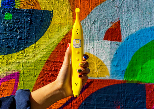 Auricular Bluetooth Banana Phone Para iPhone Y Android