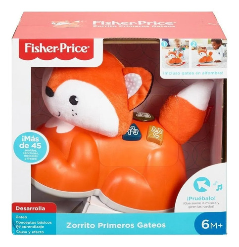 Zorrito Primeros Gateos Fisher Price