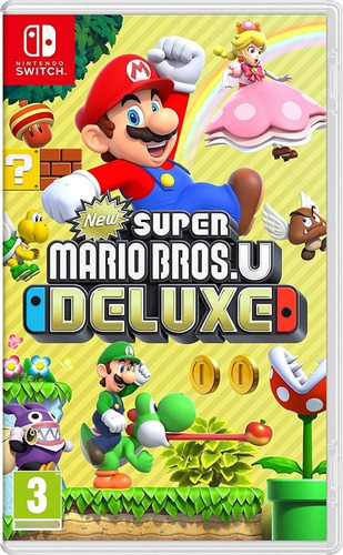 Mario New Super Mario Bros. U Deluxe - Físico - Nintendo Switch