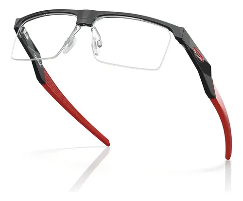 Óculos Para Grau Oakley Coupler Satin Light Steel Tamanho 54