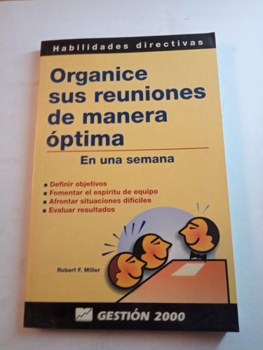 Organice Reuniones Manera Optima (Usado)