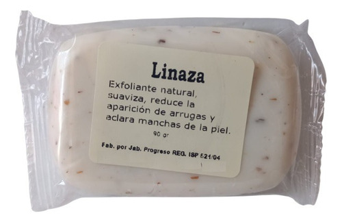 Jabón Artesanal Linaza (exfoliante - Aclara Manchas)