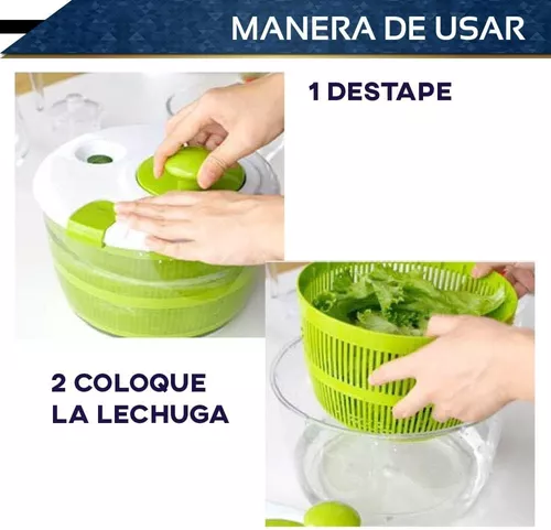 Esta es la mejor forma de usar la centrifugadora de ensaladas y