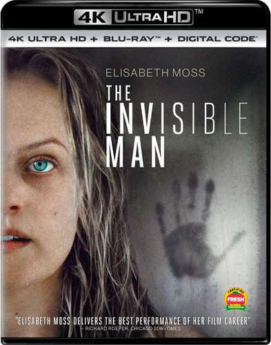 The Invisible Man 4k Ultra Hd + Blu-ray Nuevo Original Impor