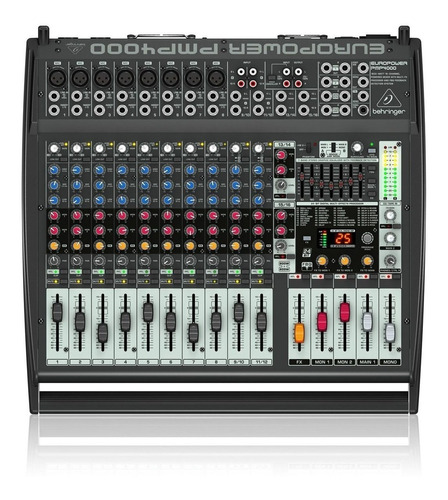 Consola Amplificada Behringer Europower Pmp4000 + Garantía