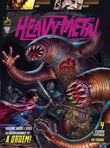 Heavy Metal 2º temporada - Episódio 4, de Eglington, T. C.. Editora Edições Mythos Eireli, capa mole em português, 2019