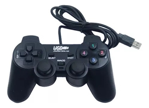 Control Joypad Usb Con Dual Shock 2 Para Pc Laptops Y Ps2