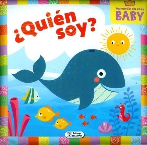 Imagen 2 de 4 de Baby Baño Libro Sumergible Para El Agua Bebe Baño Quien Soy