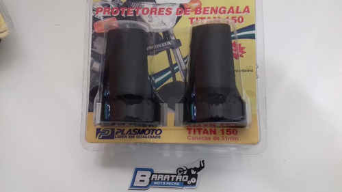 Kit Protetor De Bengala (2 Peças) Honda Cg 150 Titan Até 08