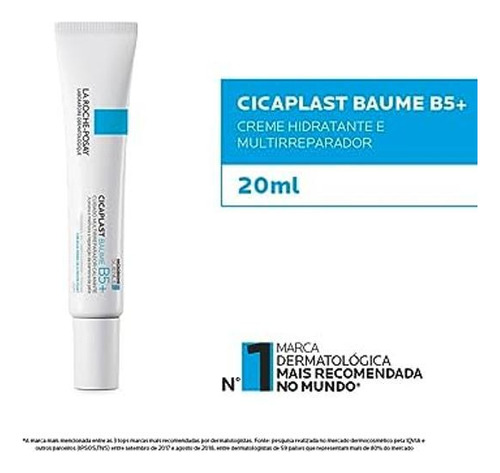 Creme Hidratante Cicaplast Baume B5+ La Roche-posay 20ml