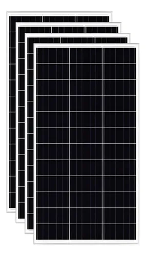 Kit Placa Solar Osda 155w 36 Cells Mono Quatro Unidades