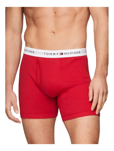 Pack De 3 Boxers Tommy Hilfiger Brief Algodón 100% Original