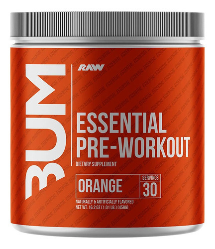  Cbum Essential Pwo Raw Nutrition 30 Servicios Sabor Orange