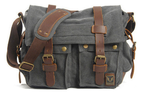 Bolso De Mensajero Informal Retro Para Hombre Bolso De Hombr