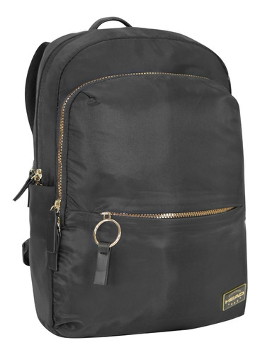 Mochila Ejecutiva Mujer Boogy Negro Gold Head