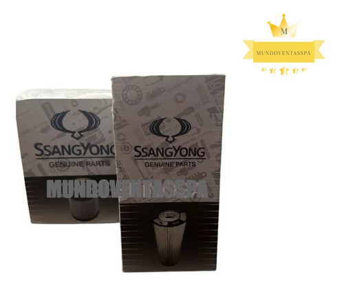 Filtro De Aceite Y Petroleo Original Ssangyong (envío Gratis