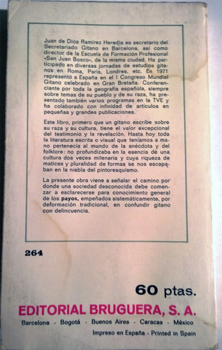 Libro De Juan De Dios Ramírez Heredia : Nosotros Los Gitanos (Usado)