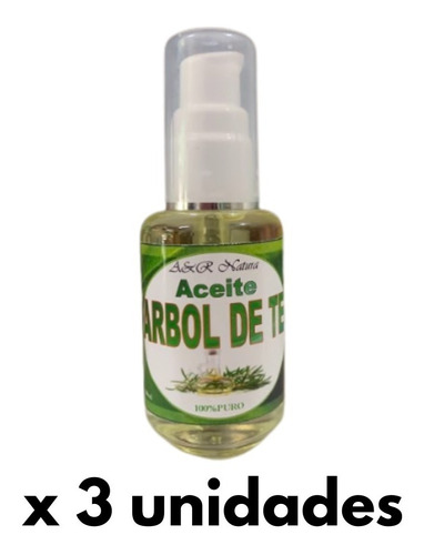Aceite De Arbol De Te 30ml  3 Unidades