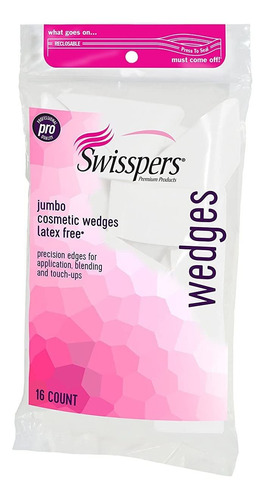 Swisspers Premium Pro Cuñas Cosméticas, Cuña De Maquillaje S