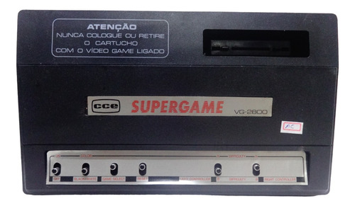 Só Console Cce Supergame 2800 Atari Original Cod Mc